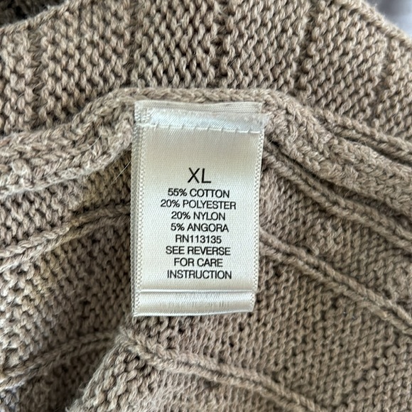 Leo & Nicole Tan Cardigan Sweater - Picture 7 of 8